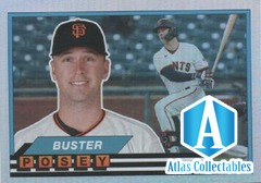 2021 Topps Archives Buster Posey 1989 Big Foil #89BF-5